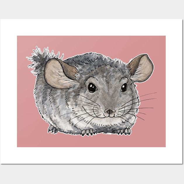 Chinchilla Wall Art by Savousepate